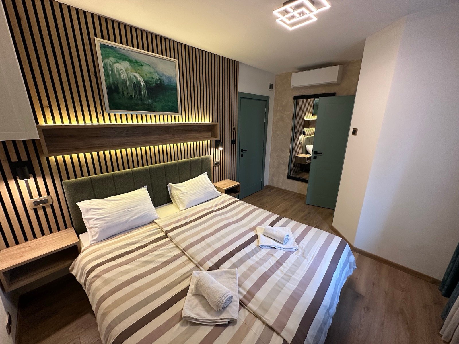 Gästezimmer in der Villa Mukinja
