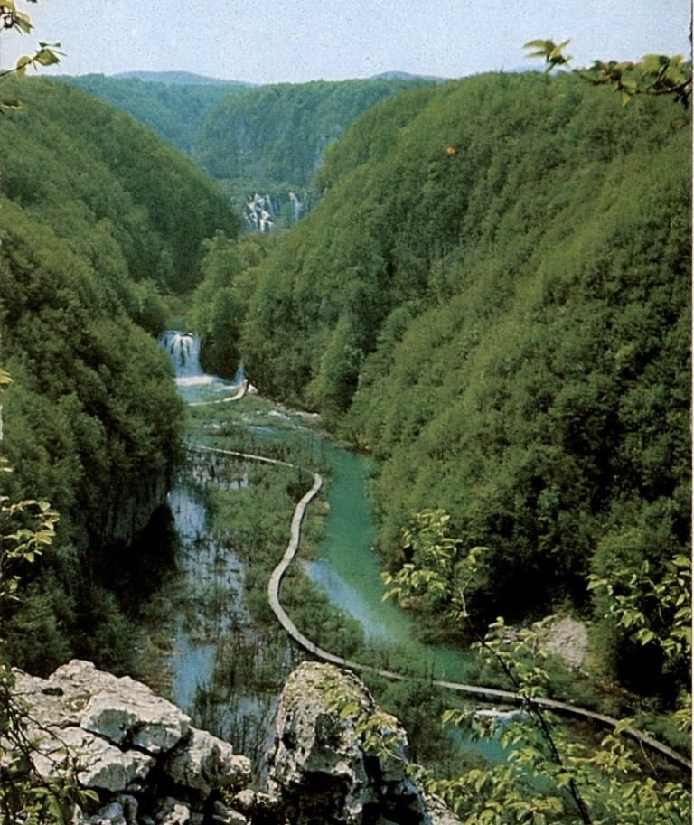 Der Steg durch den Korana-Canyon